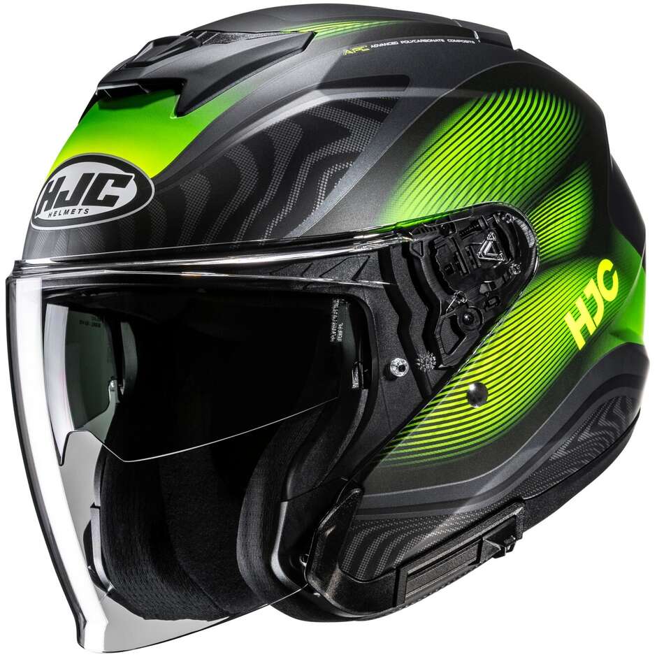 Casque de moto jet HJC i31 DEPE MC3HSF