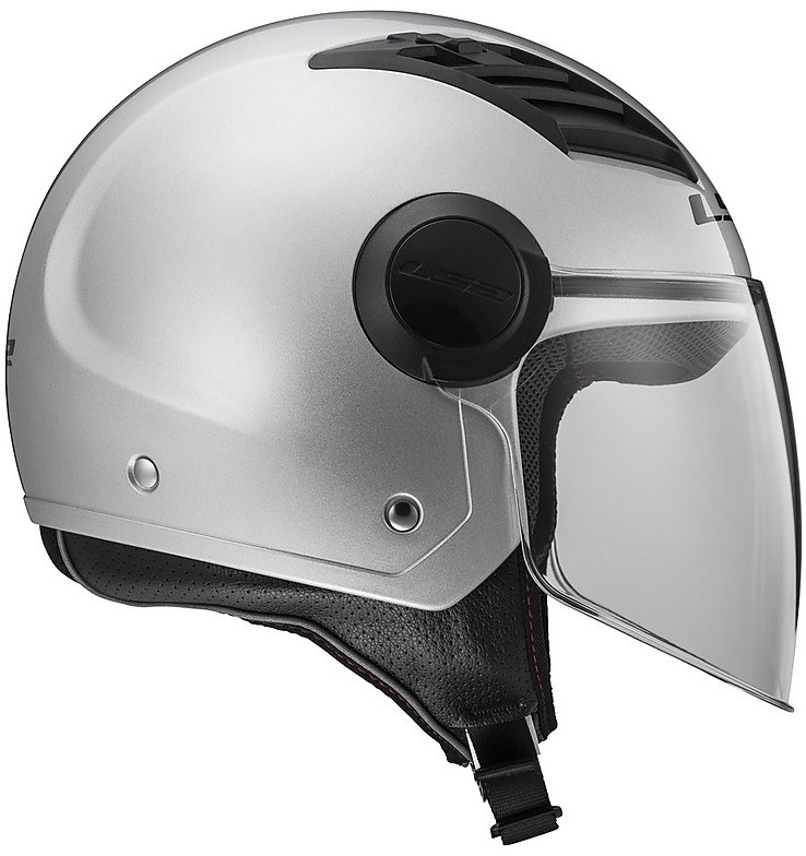 Noir 58 M Scotland Casque de Moto//Scooter avec Visi/ère Longue