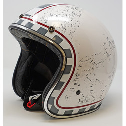 Casque Jet AFX FX-76 Noir mat route 66 Taille XS Biker pas cher - BTC