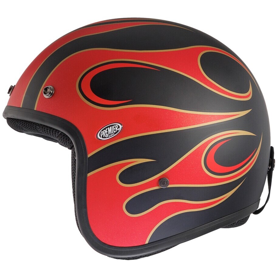 Casque de moto Jet personnalisé Premier CLASSIC FR2BM