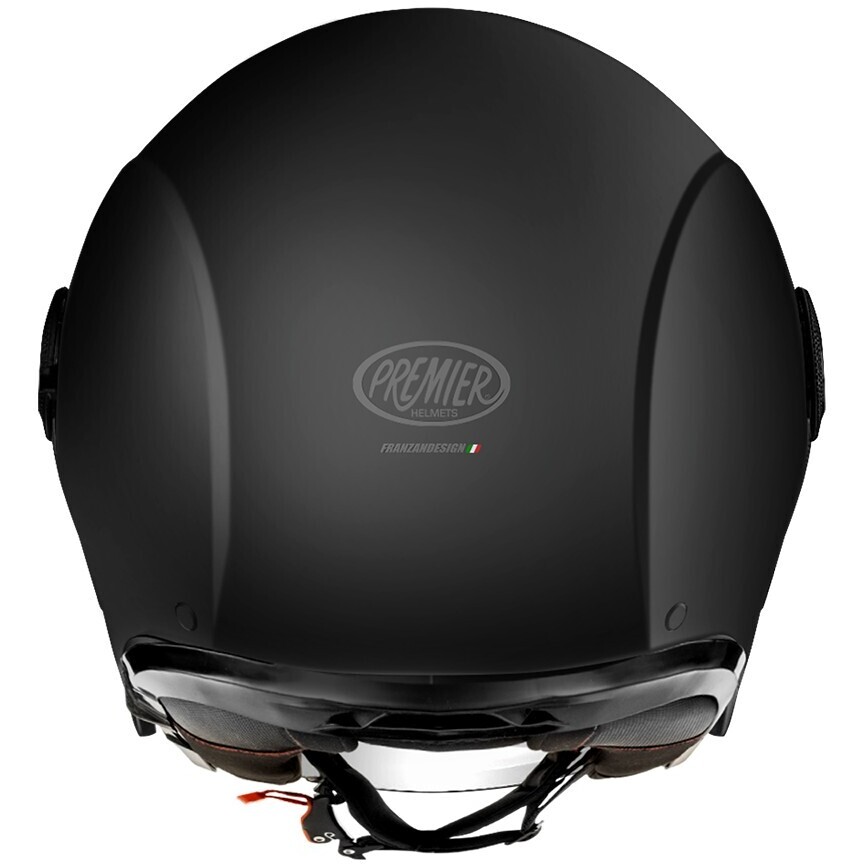 Casque de moto jet Premier CITY FLY EVO U9BM