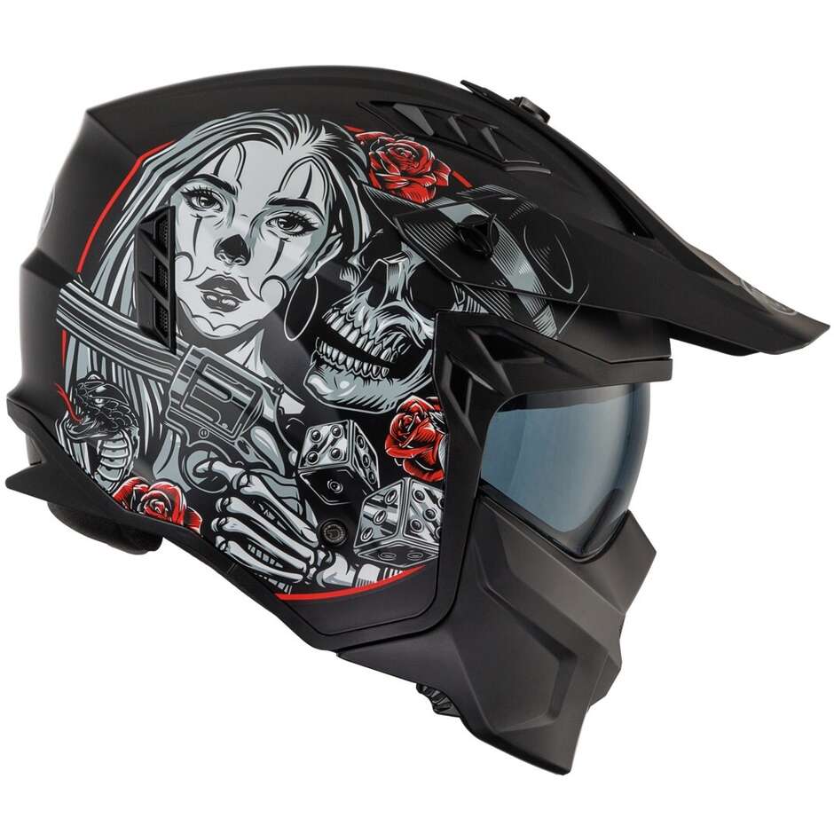 Casque de moto Jet Premier SUBVERTER DB9BM