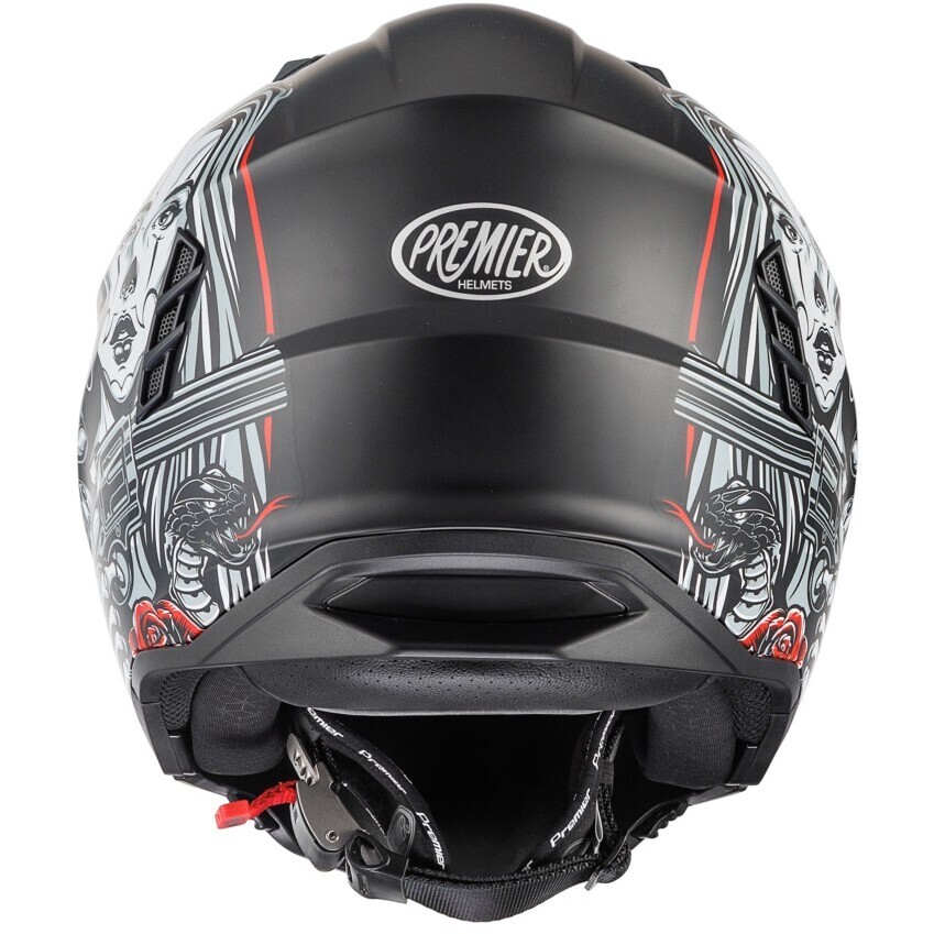 Casque de moto Jet Premier SUBVERTER DB9BM