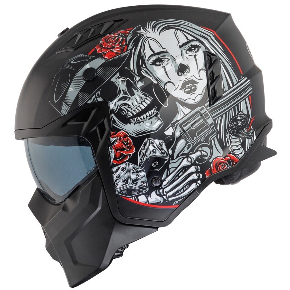 Casque de moto Jet Premier SUBVERTER DB9BM