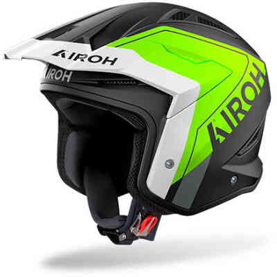 Casque Intégral Airoh Valor Moto Moto Mat Oncle Sam