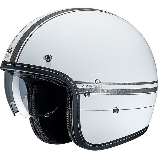 Casque Moto HJC FG-JET PATON MC10 - Fibre De Verre, Visière Solaire - Taille XS