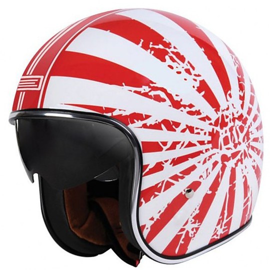 Casque de moto Jet vintage origine Sprint japonais Bobber visière intérieure
