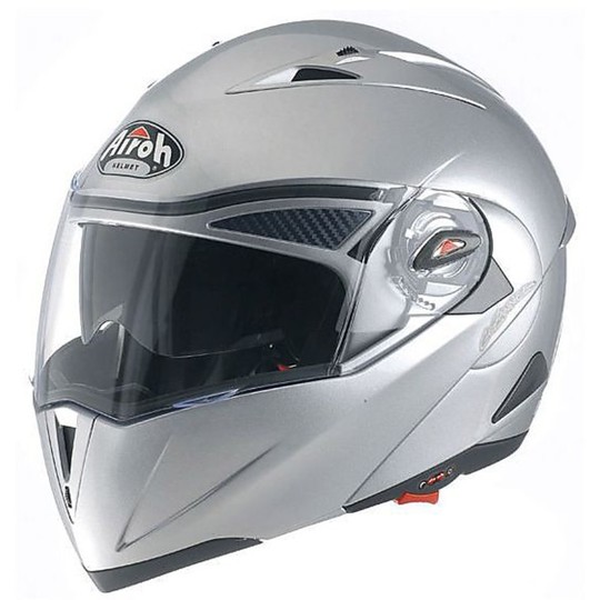 Casque de moto modulable Airoh Cezanne Couleur Argent Offre spéciale