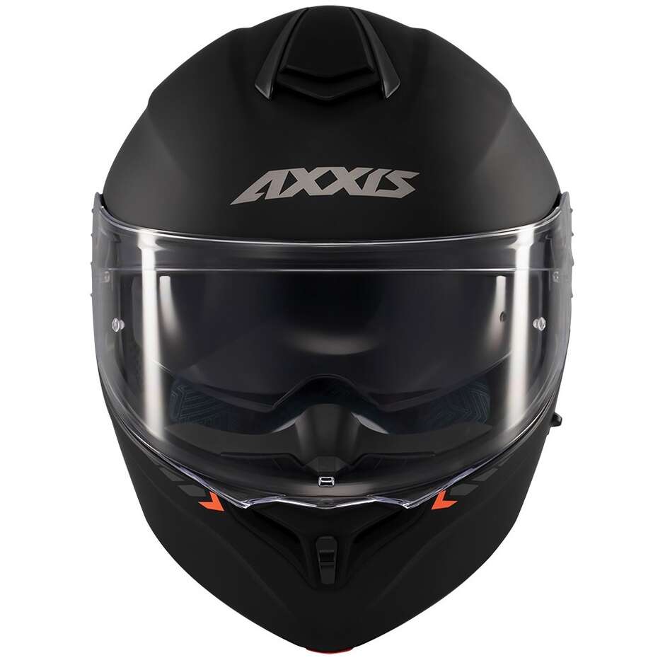 Casque de moto modulable Axxis FF938SV Storm S SV Solid A1 Noir mat