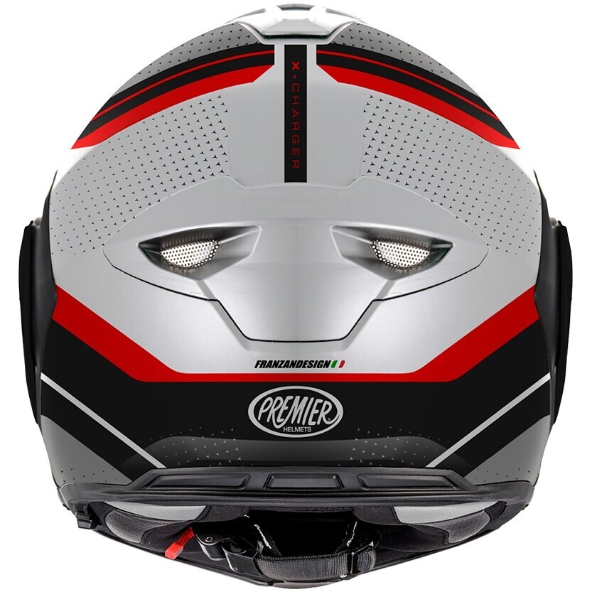 Casque de moto modulable P/J Premier X-CHARGER JU 8 BM