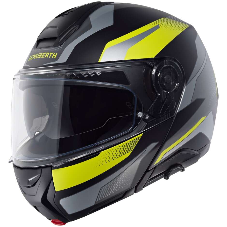 Casque de moto modulable P/J Schuberth CONCEPT TRACER Jaune