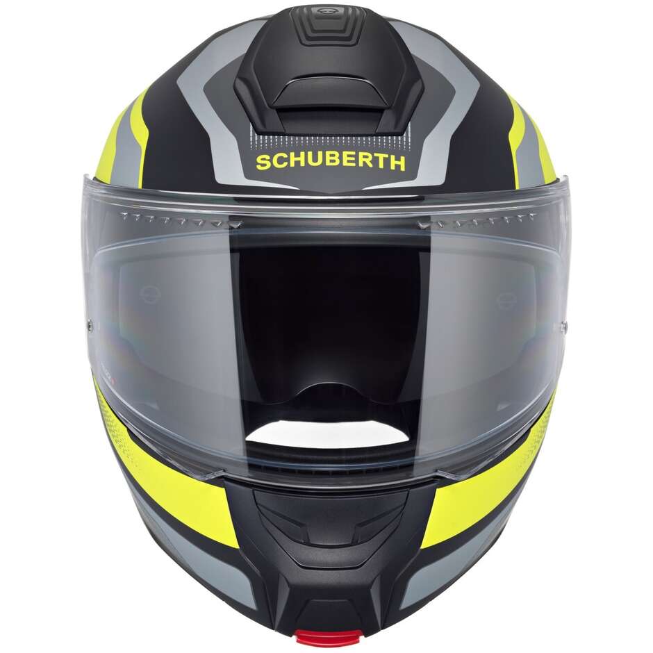 Casque de moto modulable P/J Schuberth CONCEPT TRACER Jaune