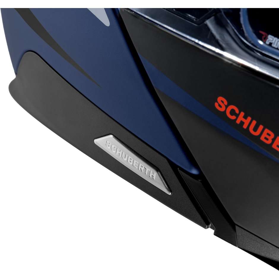 Casque de moto modulable Schuberth C5 Eclipse Bleu