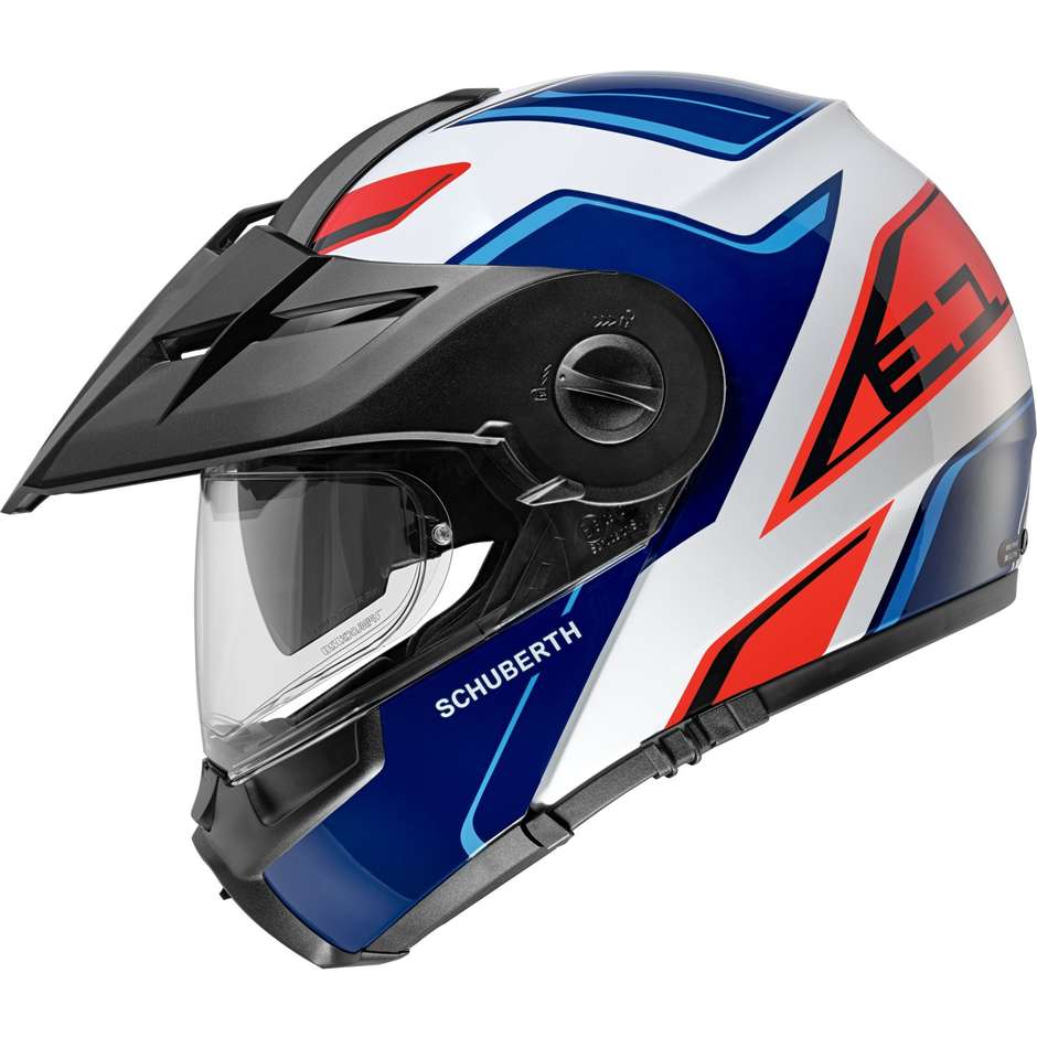 Casque de moto modulable Schuberth E1 Endurance Bleu