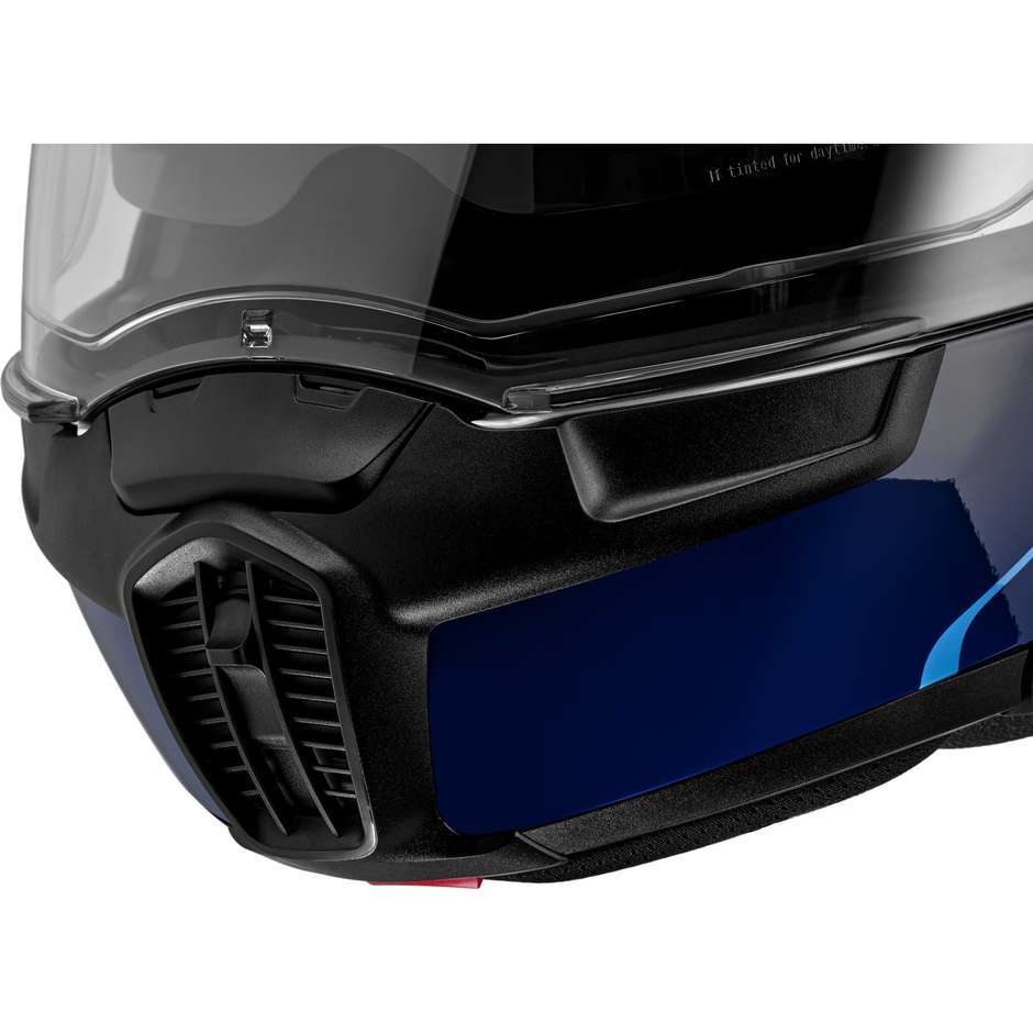 Casque de moto modulable Schuberth E1 Endurance Bleu