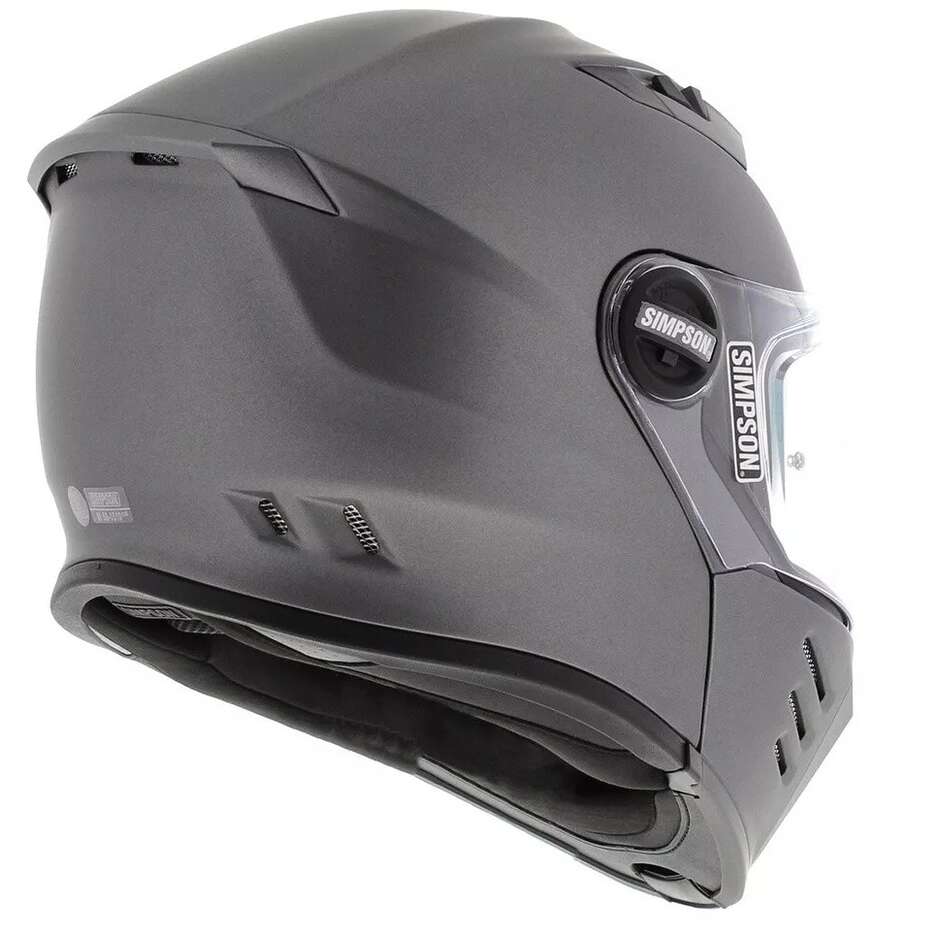 Casque de moto modulable Simpson DARKSOME 22.06 MY ALLOY SOLFLA