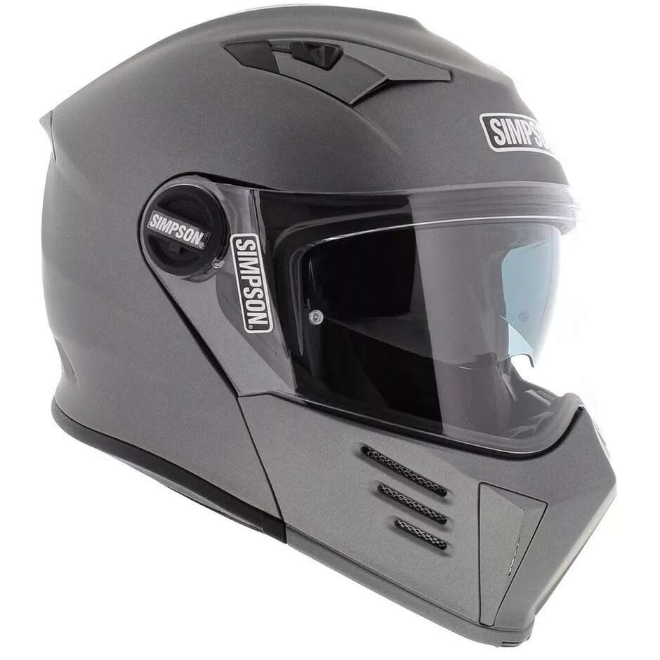 Casque de moto modulable Simpson DARKSOME 22.06 MY ALLOY SOLFLA