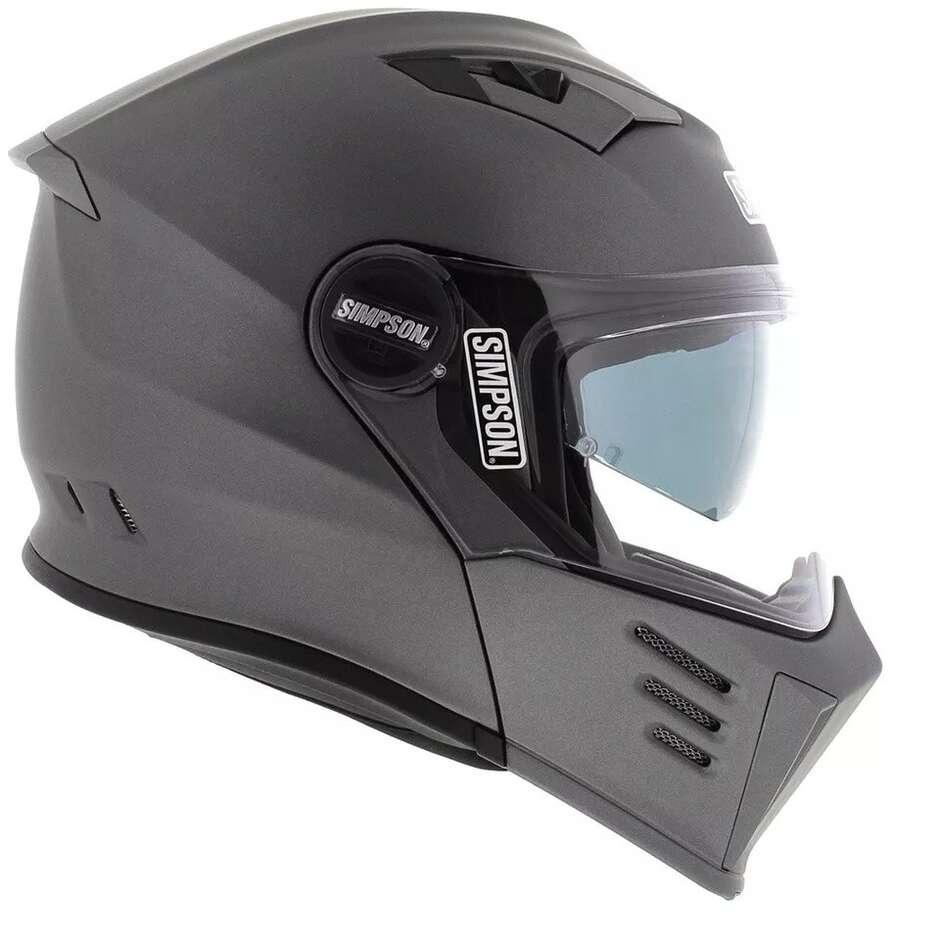 Casque de moto modulable Simpson DARKSOME 22.06 MY ALLOY SOLFLA