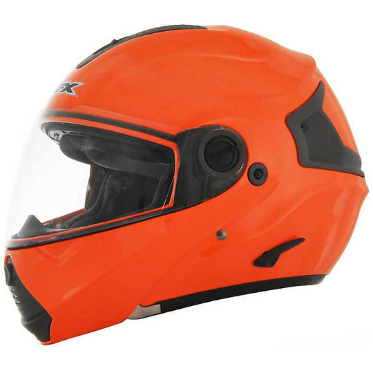 Casque de moto modulaire AFX FX-36 Solid Safety Orange