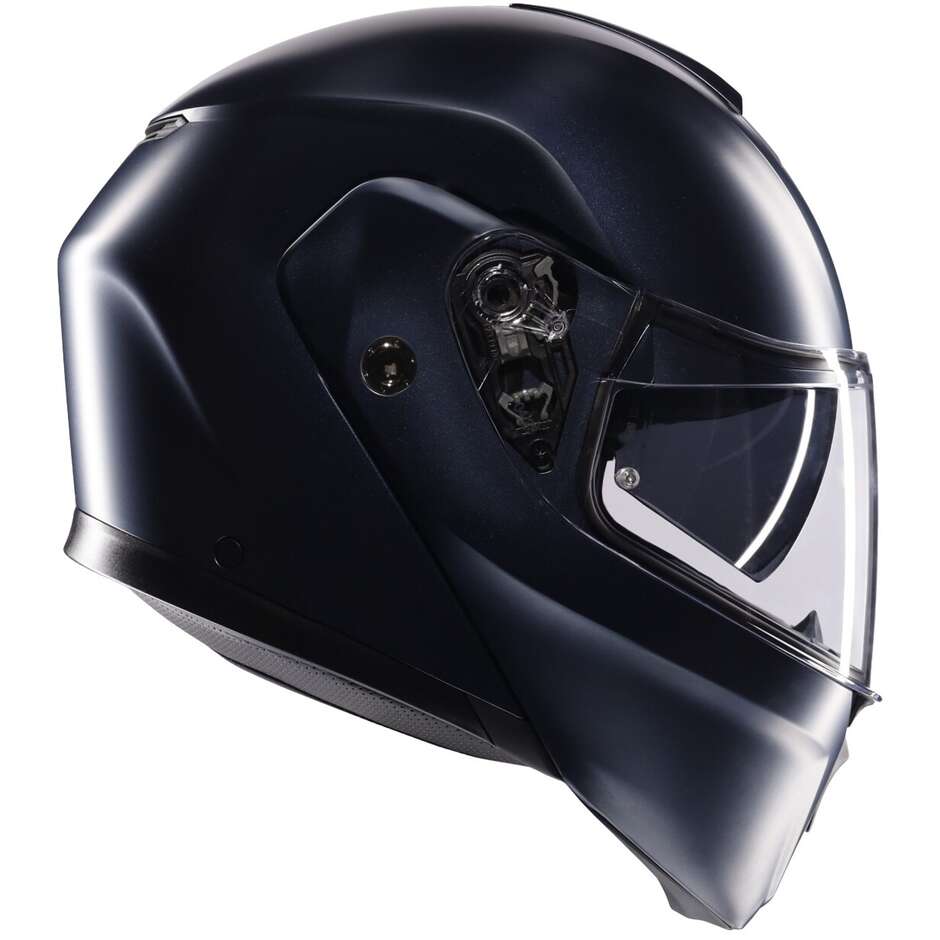 Casque de moto modulaire Agv STREETMODULAR Mono Matt Deep Blue
