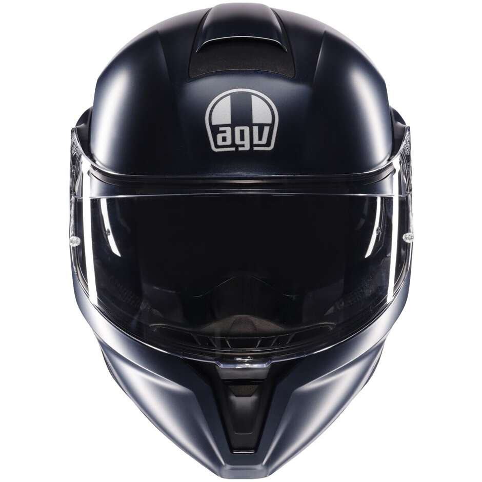 Casque de moto modulaire Agv STREETMODULAR Mono Matt Deep Blue