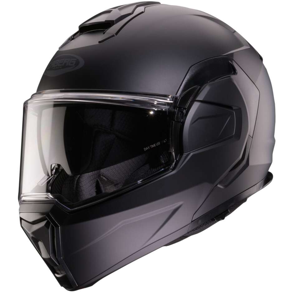Casque de moto modulaire Caberg TRIP P/J noir mat