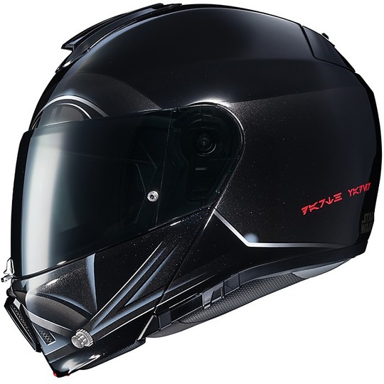 Casque de moto modulaire HJC Rpha 90 Marvel DARK VADER