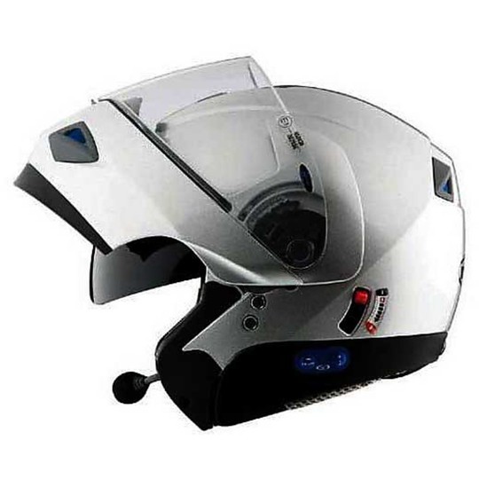 Casque Moto Modulaire Bluetooth Avec Double Visière - Homologué ECE/DOT - S à XL