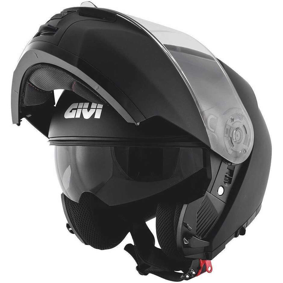 Casque de moto modulaire P/J Givi X.20S Mono Noir Mat