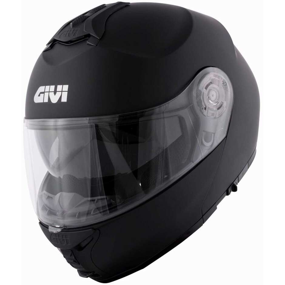 Casque de moto modulaire P/J Givi X.20S Mono Noir Mat