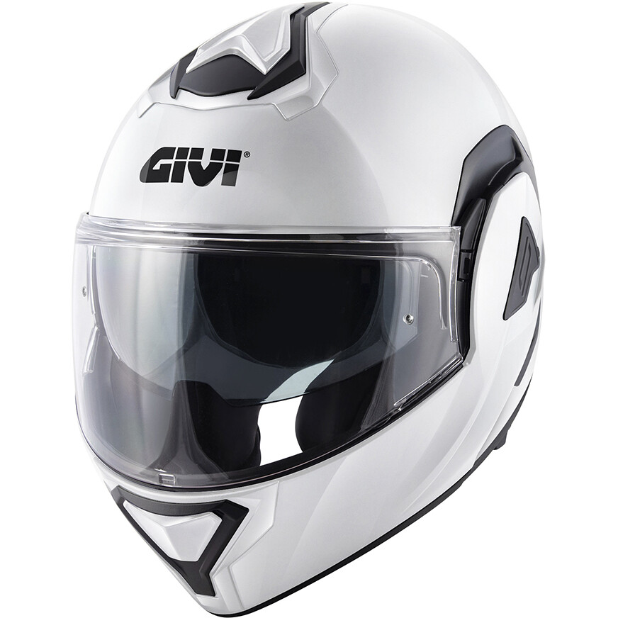 Casque de moto modulaire P/J Givi X30 blanc