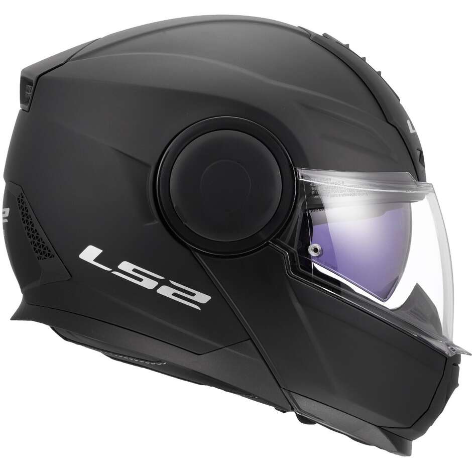 Casque de moto modulaire P/J LS2 FF902 SCOPE II SOLID Noir mat