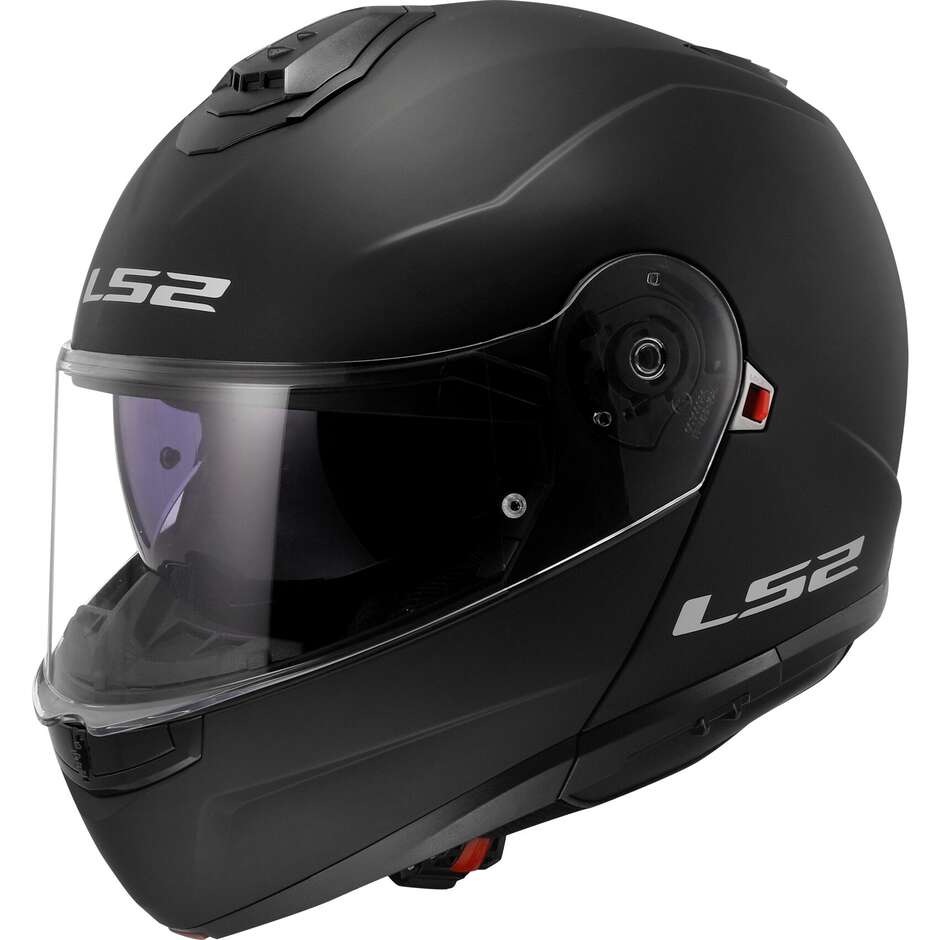 Casque de moto modulaire P/J Ls2 FF908 STROBE II Solid Matt Black