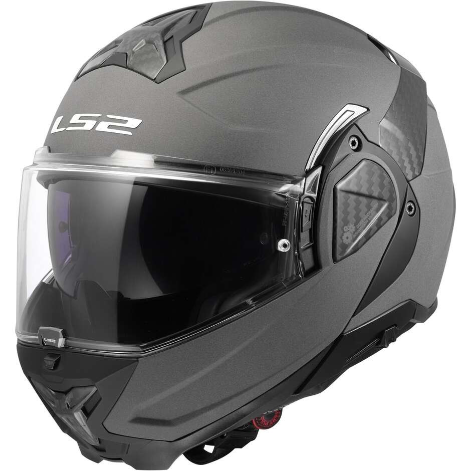 Casque de moto modulaire P/J LS2 FF910 ADVANT II SOLID Béton