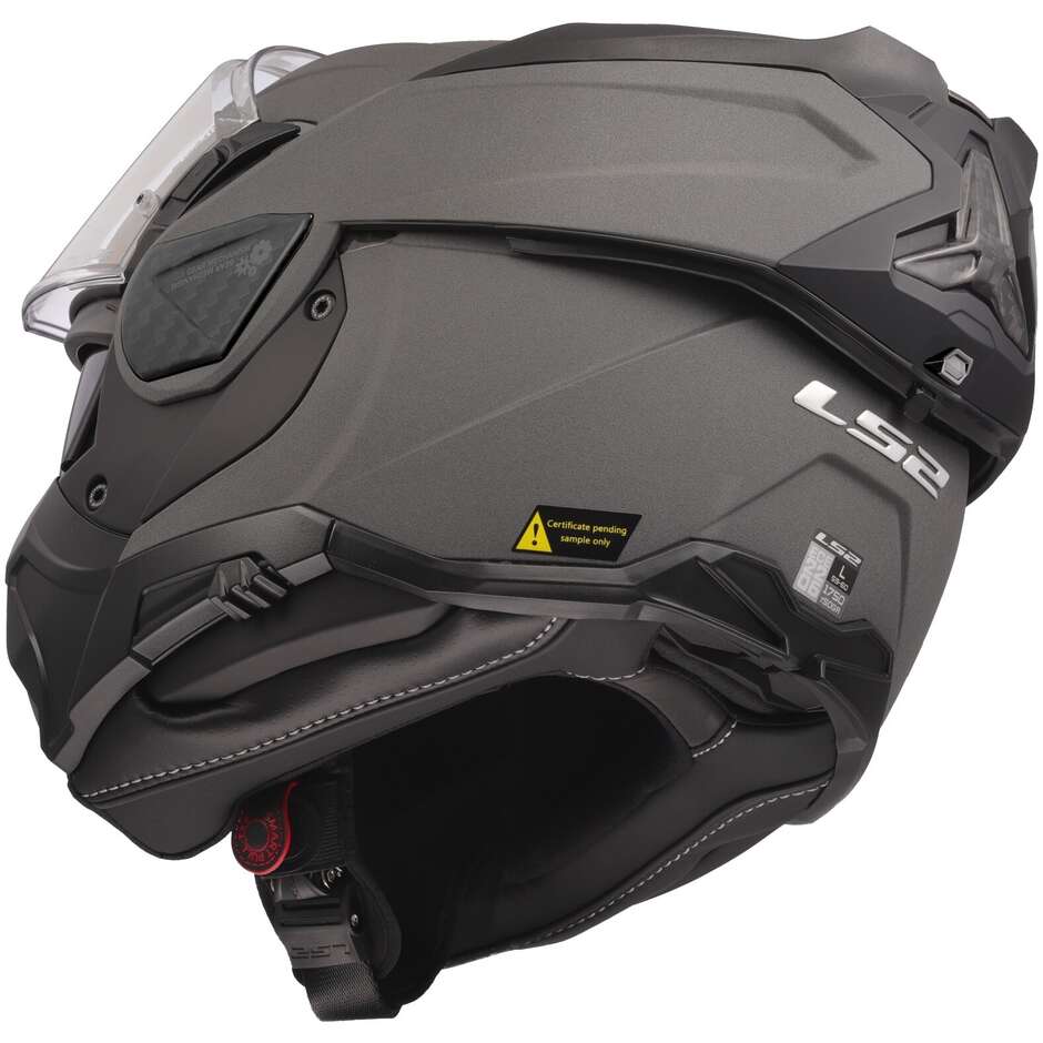 Casque de moto modulaire P/J LS2 FF910 ADVANT II SOLID Béton