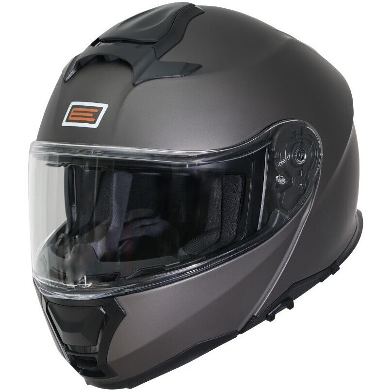 Casque de moto modulaire P/J Origin LOGIC Solid Titanium