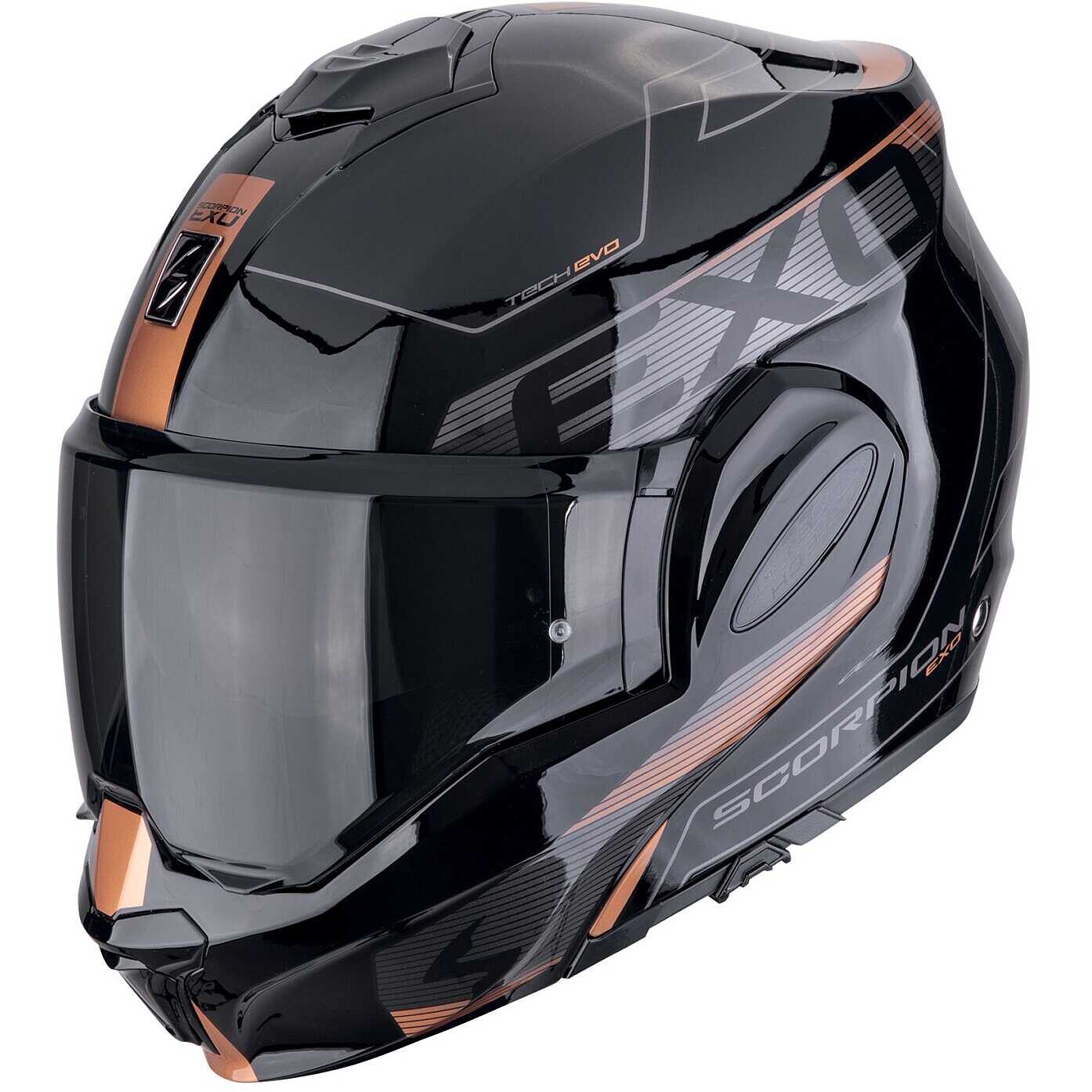Casque Moto Scorpion Exo-City - Noir Mat - Taille XXL - Polycarbonate Léger