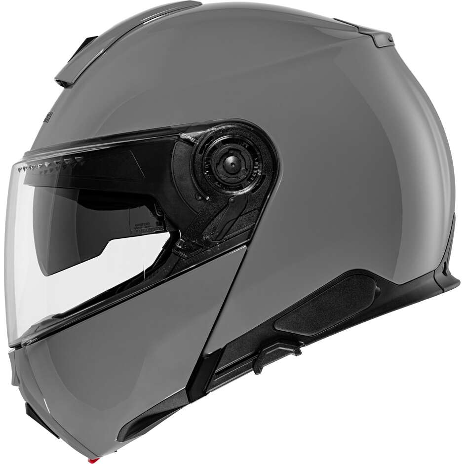 Casque de moto modulaire Schuberth C5 ANC Uni Concrete Grey