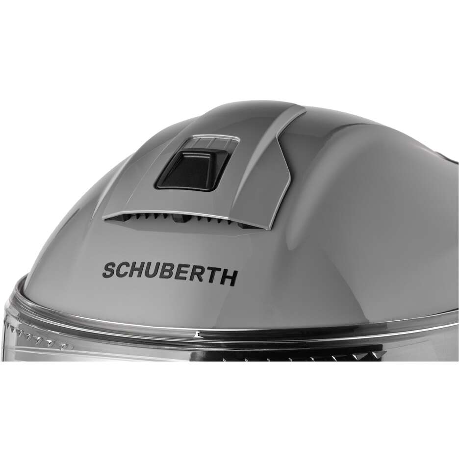 Casque de moto modulaire Schuberth C5 ANC Uni Concrete Grey