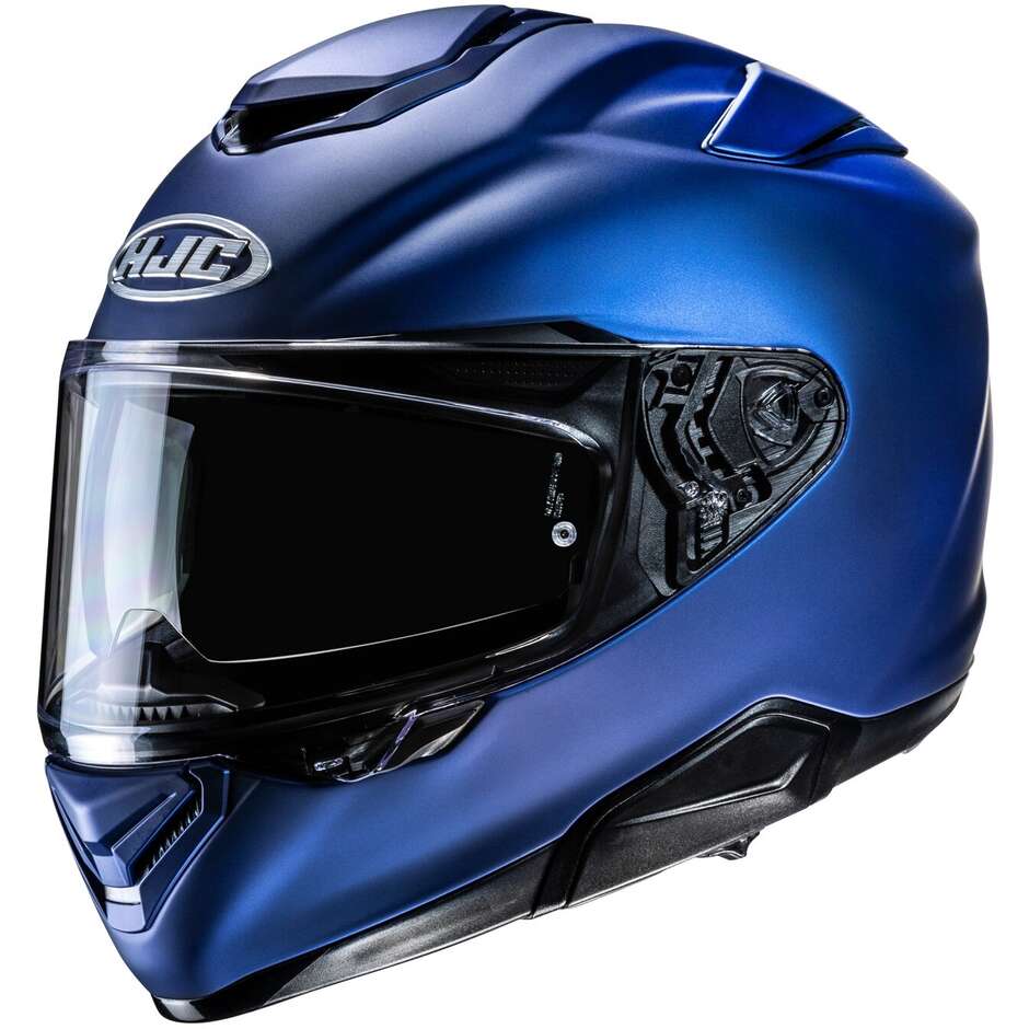 Casque de moto semi-intégral HJC RPHA 72 , bleu métal mat