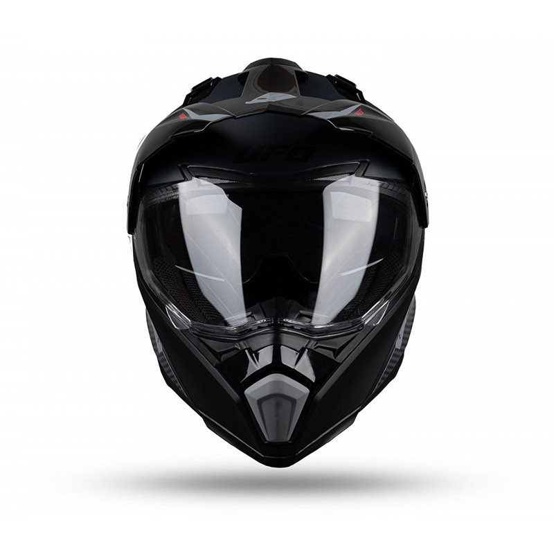 Casque de moto Ufo ARIES Cross Enduro avec visière noire