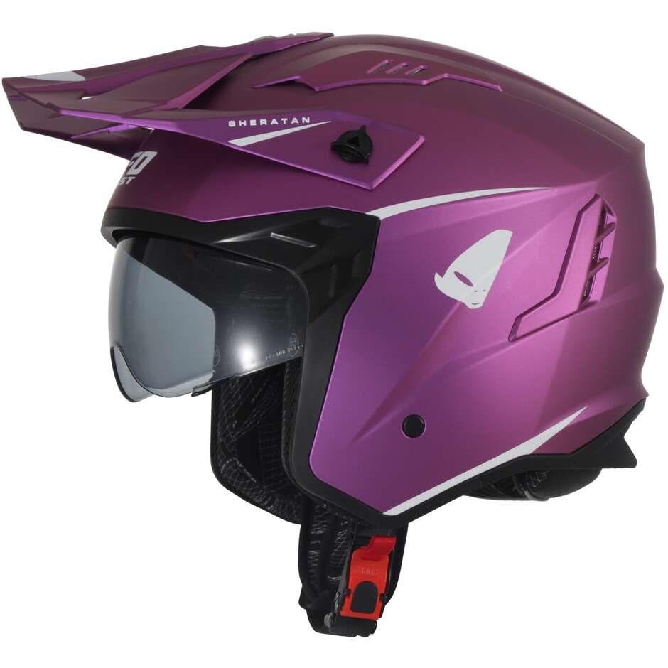 Casque de moto Ufo SHERATAN JET violet