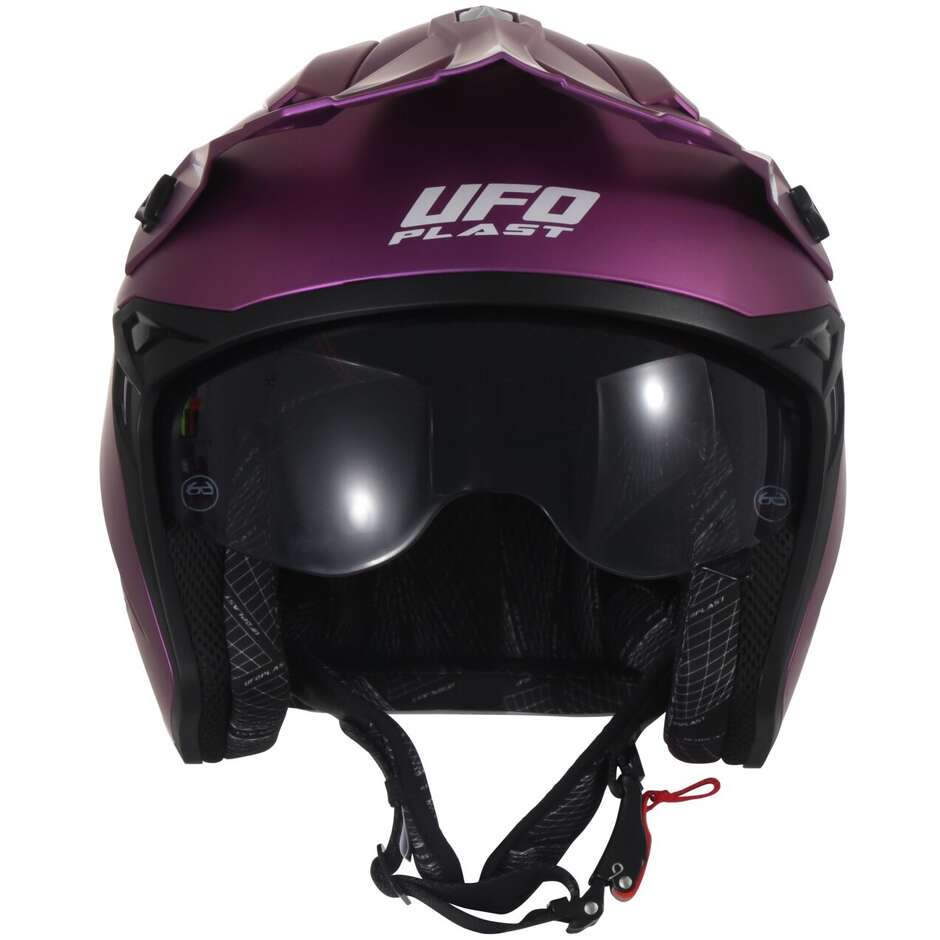 Casque de moto Ufo SHERATAN JET violet