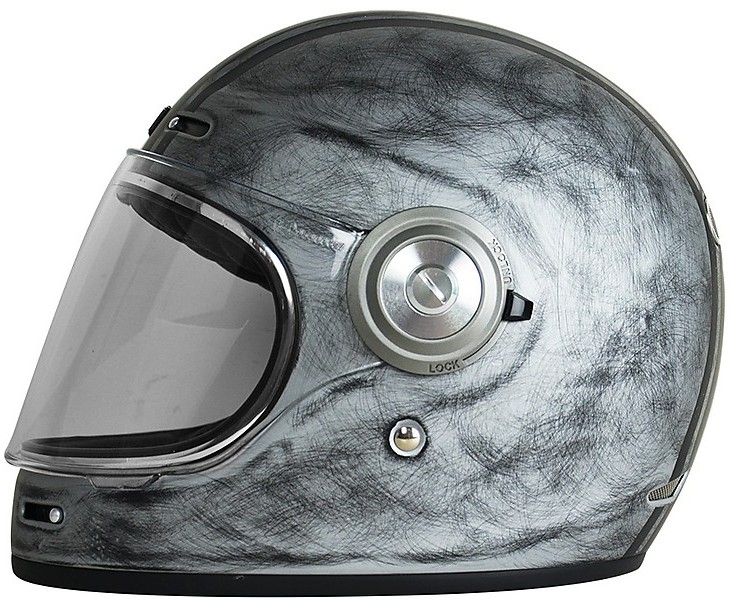 Casque Moto Vintage Demi-Casque ECE Homologué - Style Rétro Avec Lunettes Pour Chopper