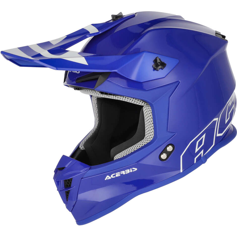 Casque de motocross Acerbis LINEAR 2206 bleu