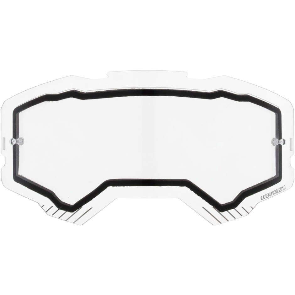 Casque de motocross ACERBIS VULCAN à double visière transparente