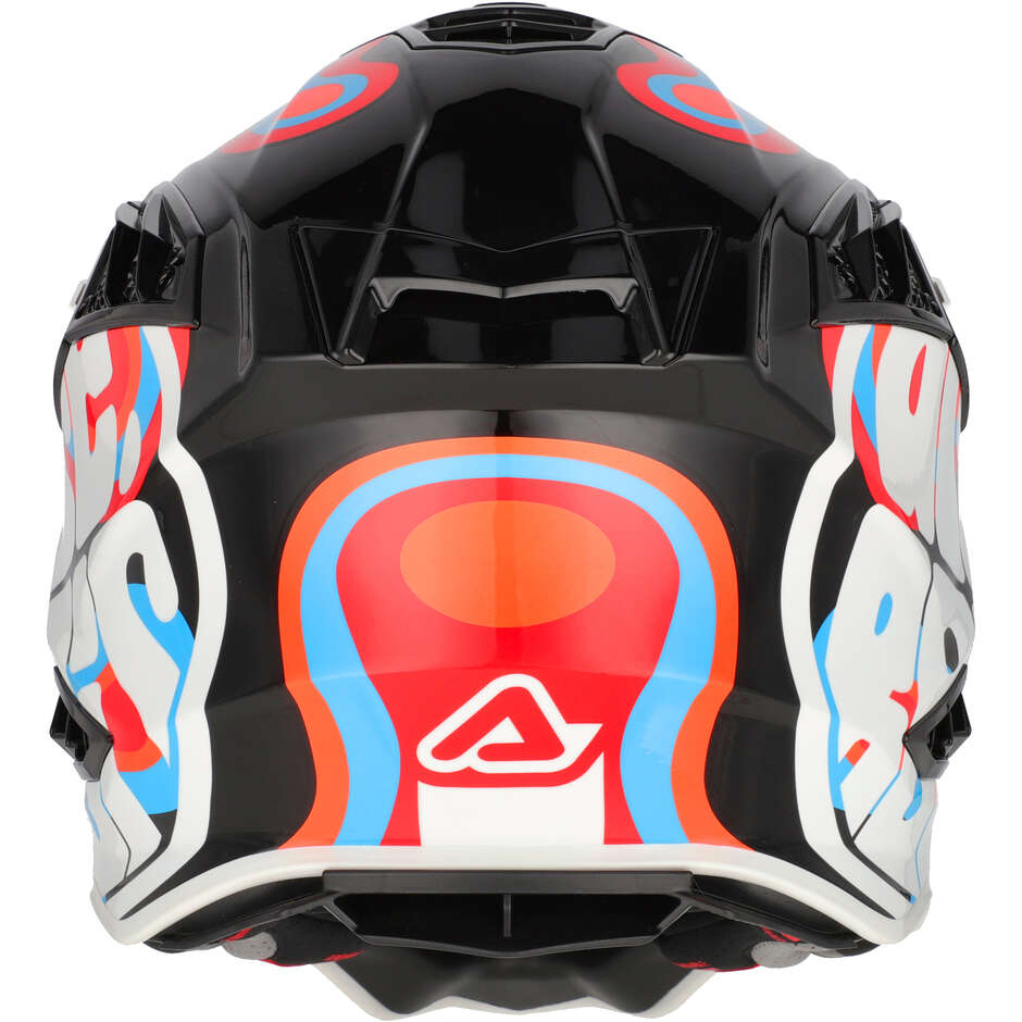 Casque de motocross/enduro Acerbis AIRSTRIKE-X Noir Orange
