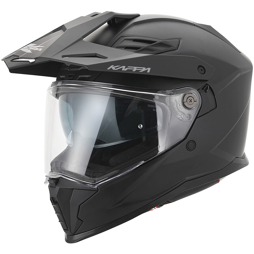 Casque de motocross Kappa KV33 noir mat