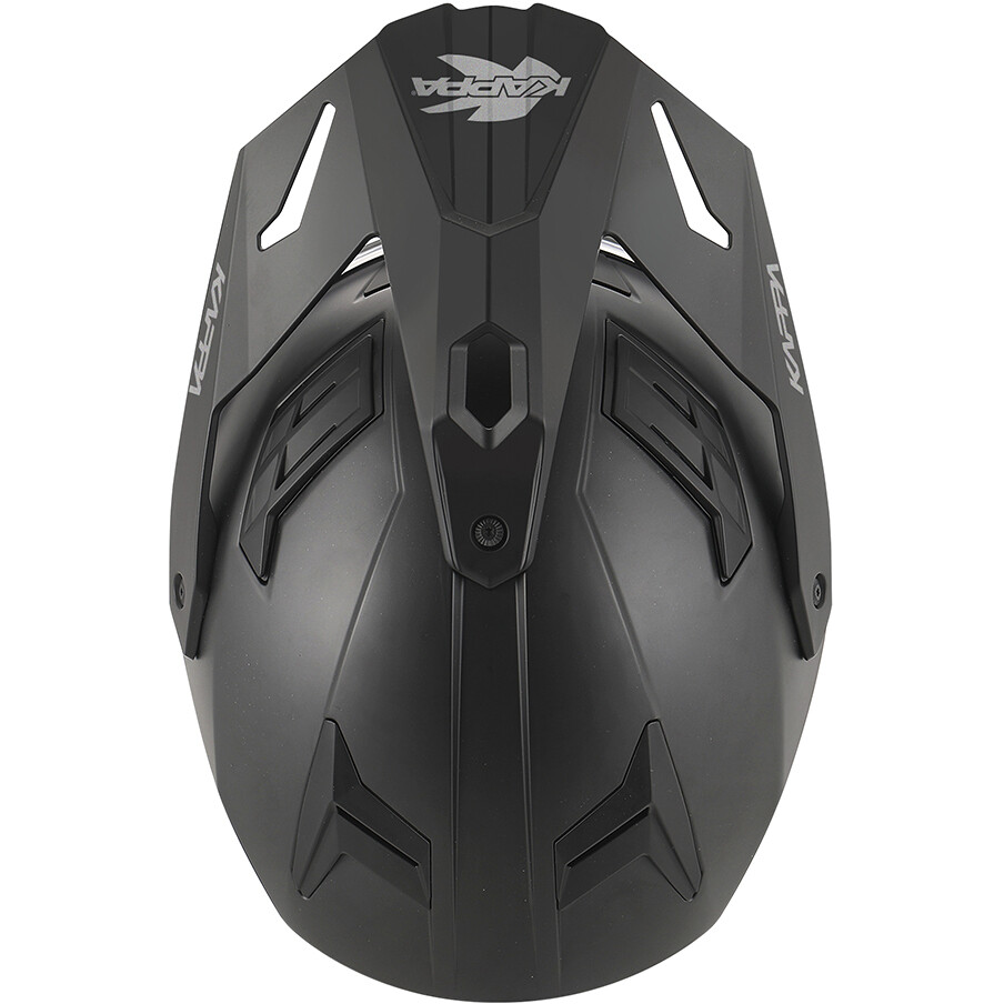 Casque de motocross Kappa KV33 noir mat