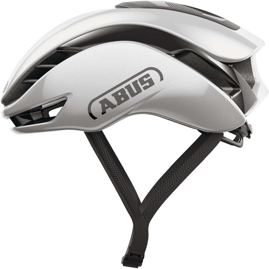Casquette Cycliste Abus – Gris Avec Patch Rouge/blanc – Taille Unique Adulte